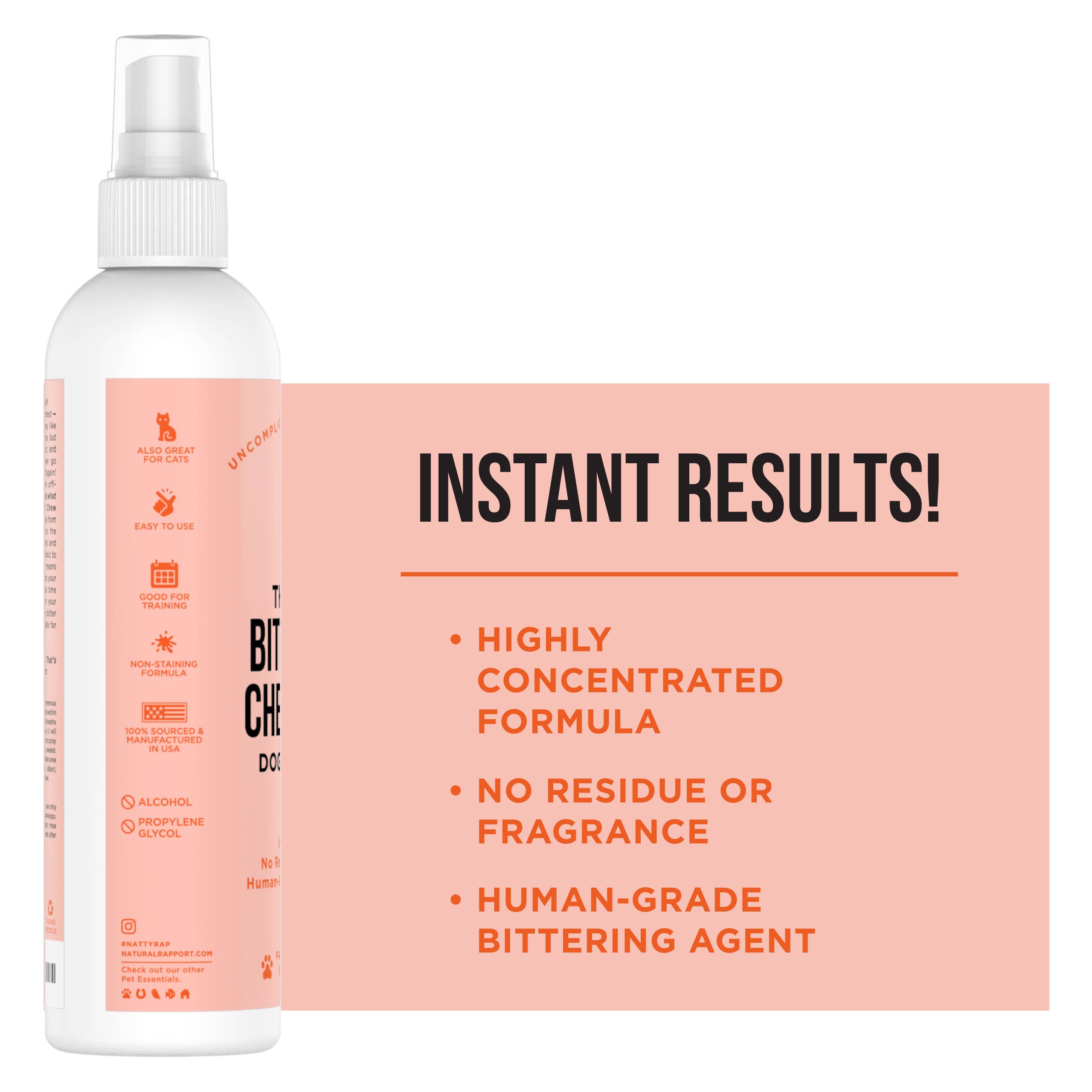 The Only Bitter Anti Chew Spray Dogs May Need: 3 ounce