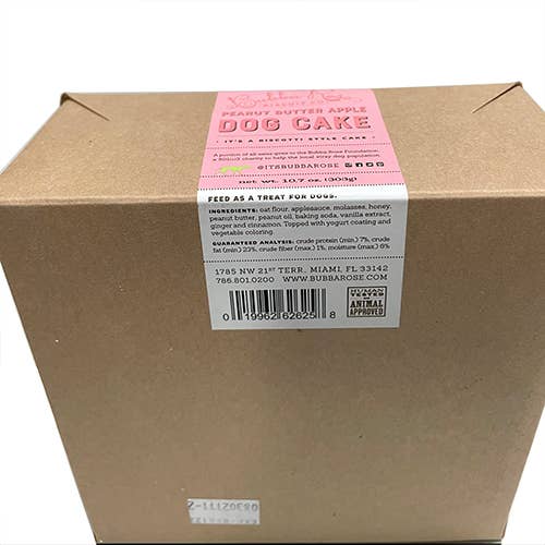 Bubba Rose Biscuit Co. - Pink Dog Cake (Shelf Stable)