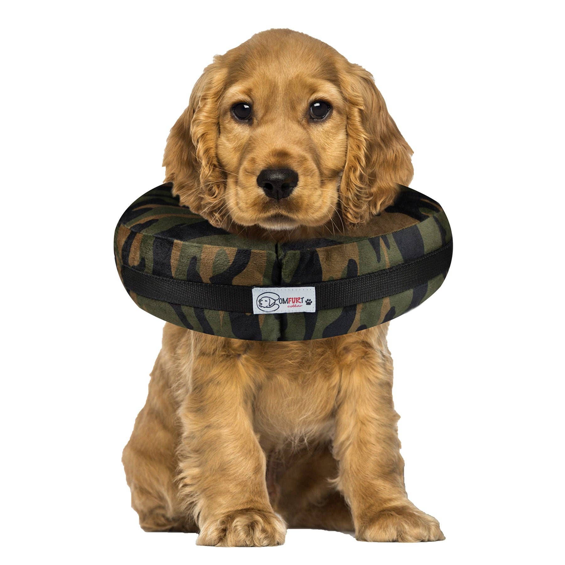 Comfurt Collar - Camo - Pet Recovery Collar: XL