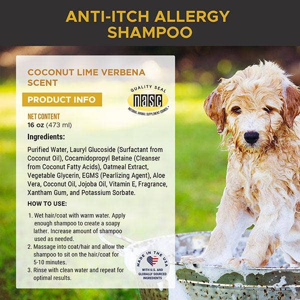 Pet Honesty - Allergy Anti-Itch Shampoo (16 Ounce)