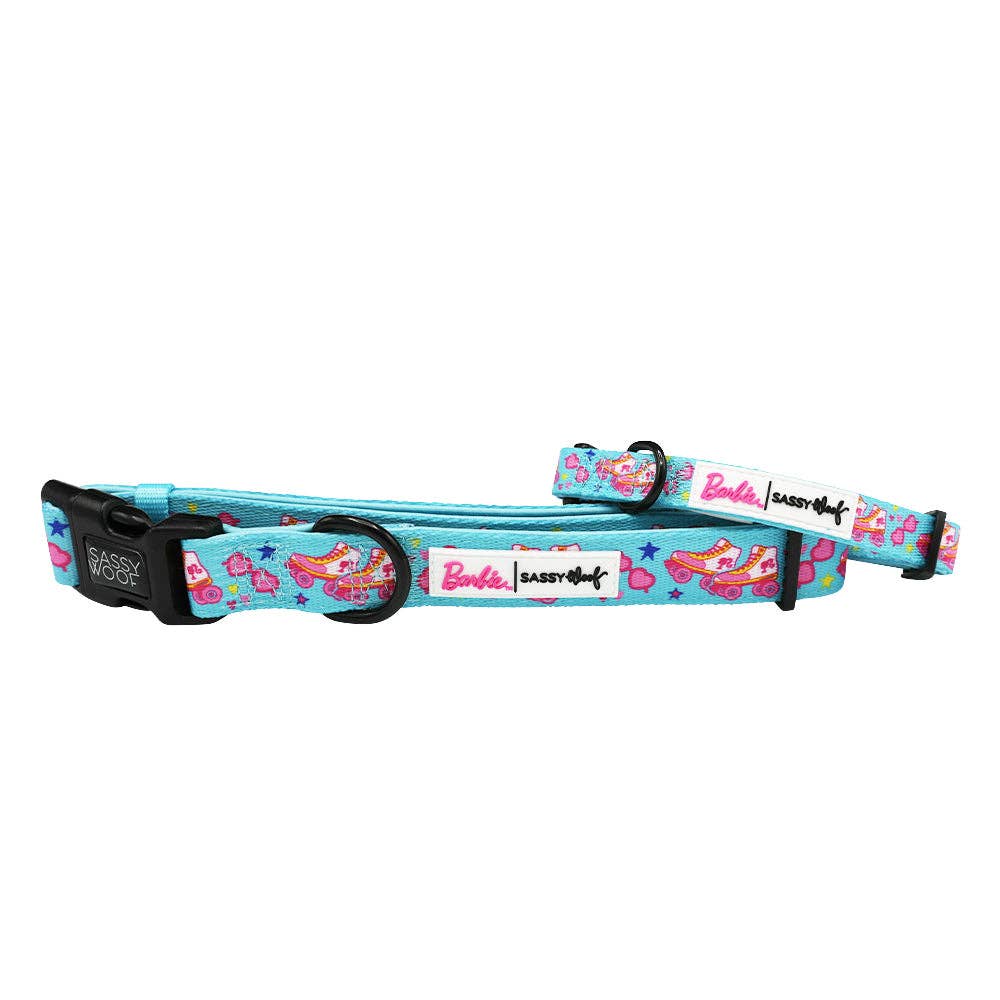 SASSY WOOF - Dog Collar - On a Roll: Large