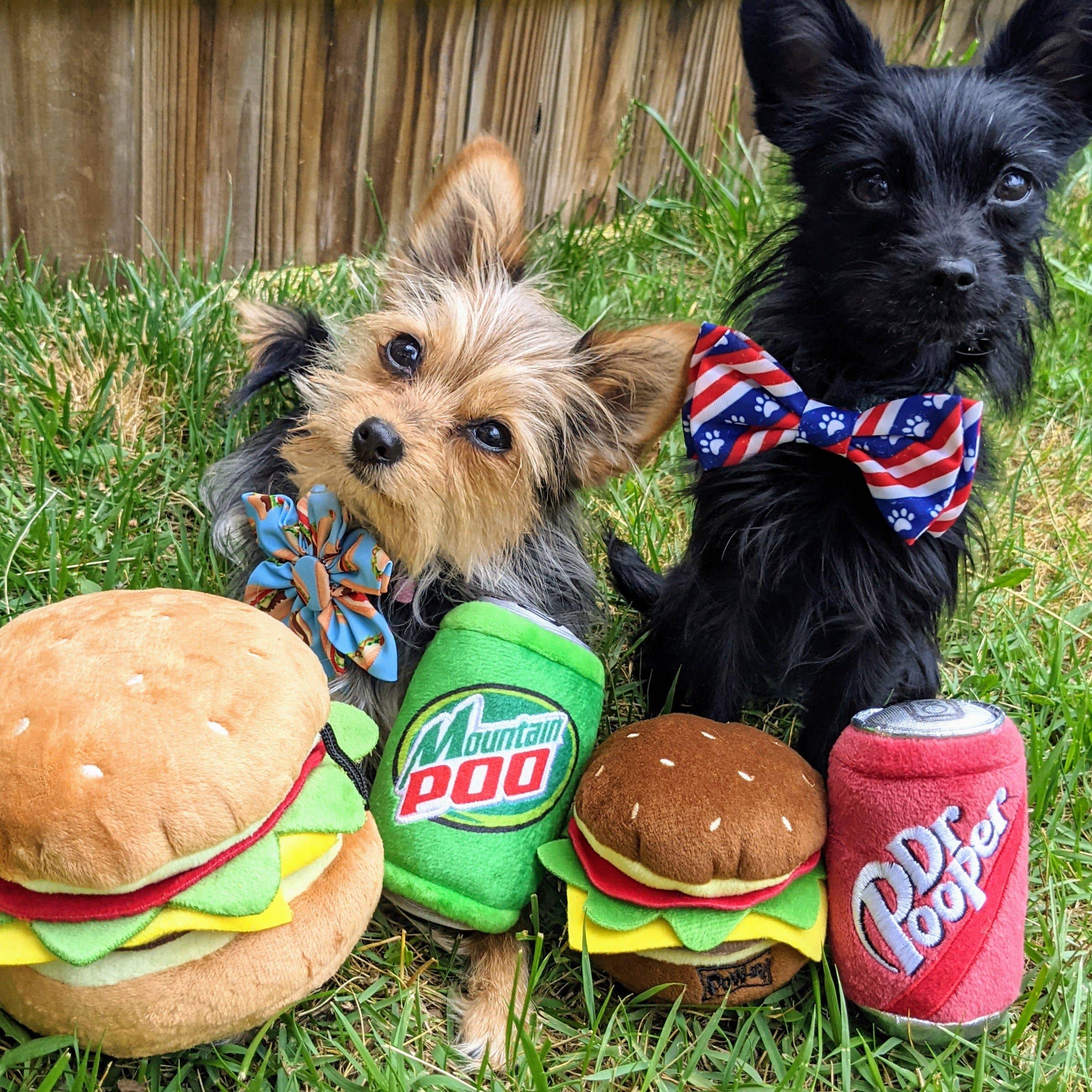 Huxley & Kent - Hamburger Dog Toy: Large