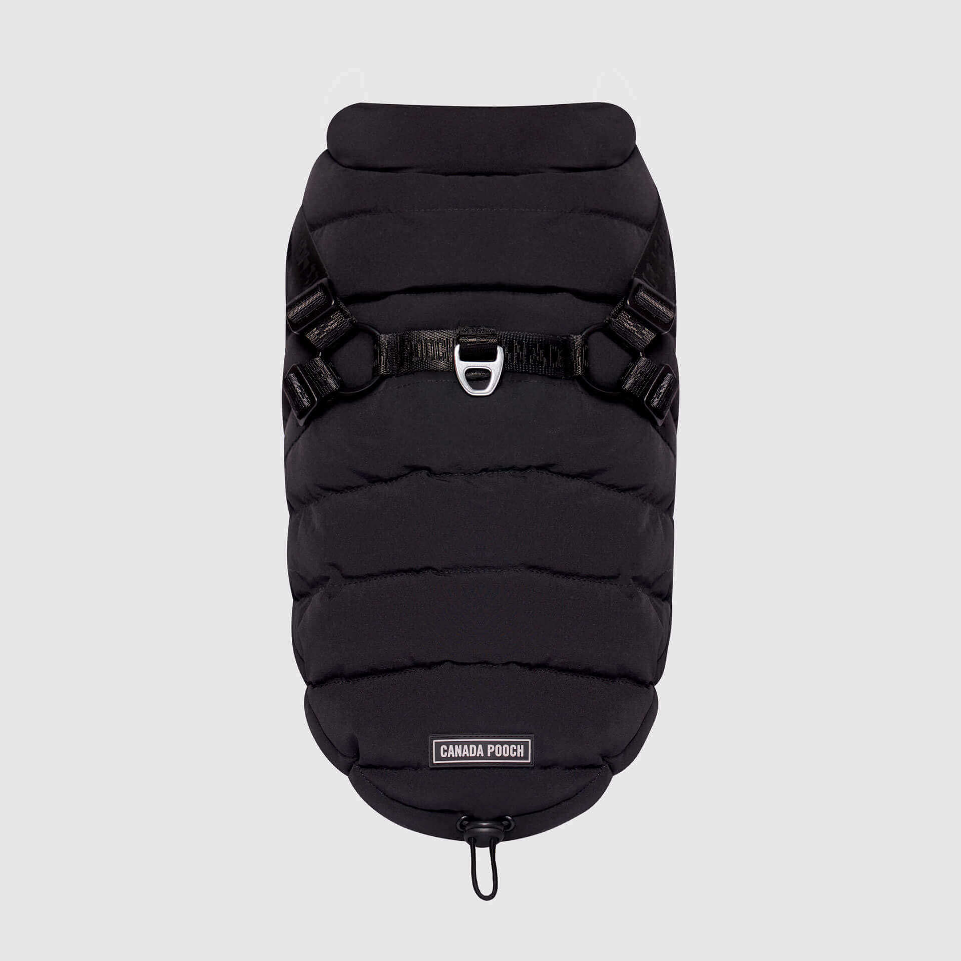 Canada Pooch - Harness Puffer- Dog Coat: Forest Green / 10