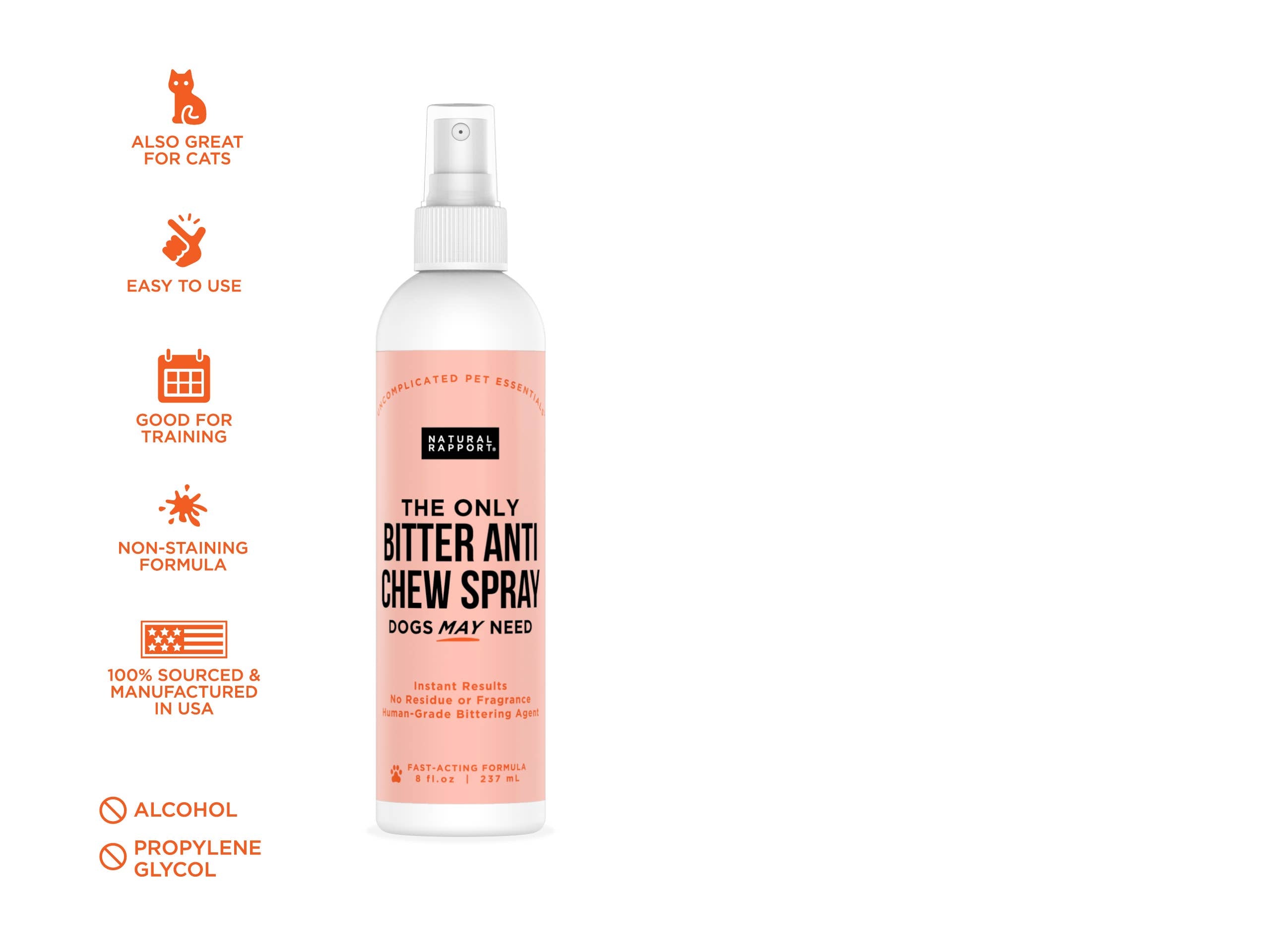 The Only Bitter Anti Chew Spray Dogs May Need: 3 ounce