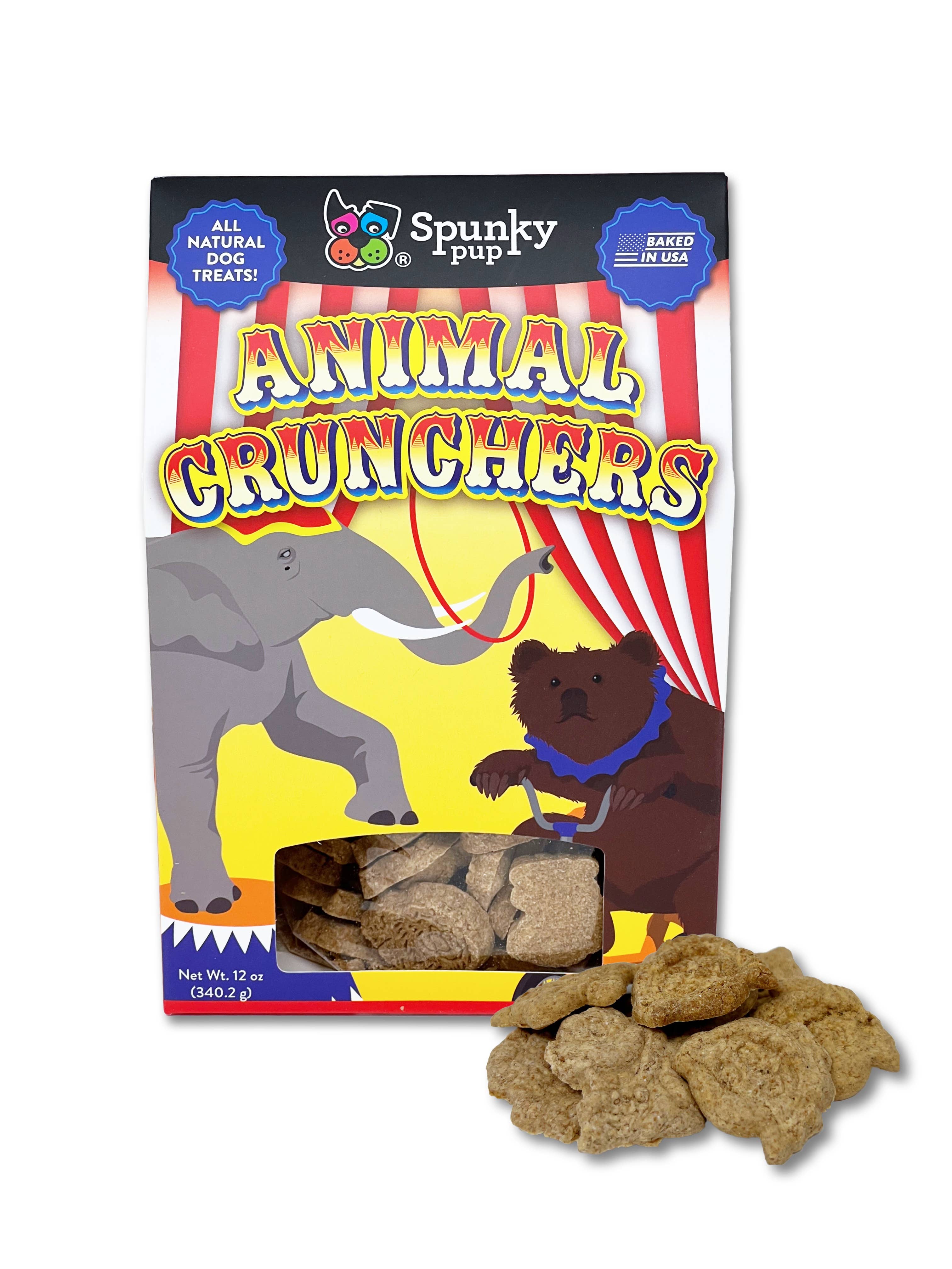 Spunky Pup - Animal Crunchers Dog Treats: Small