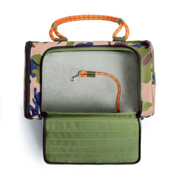 ROVERLUND - OUT-OF-OFFICE PET CARRIER PRO EDITION: BLACK CAMO / BLACK / LARGE - UP TO 25LBS