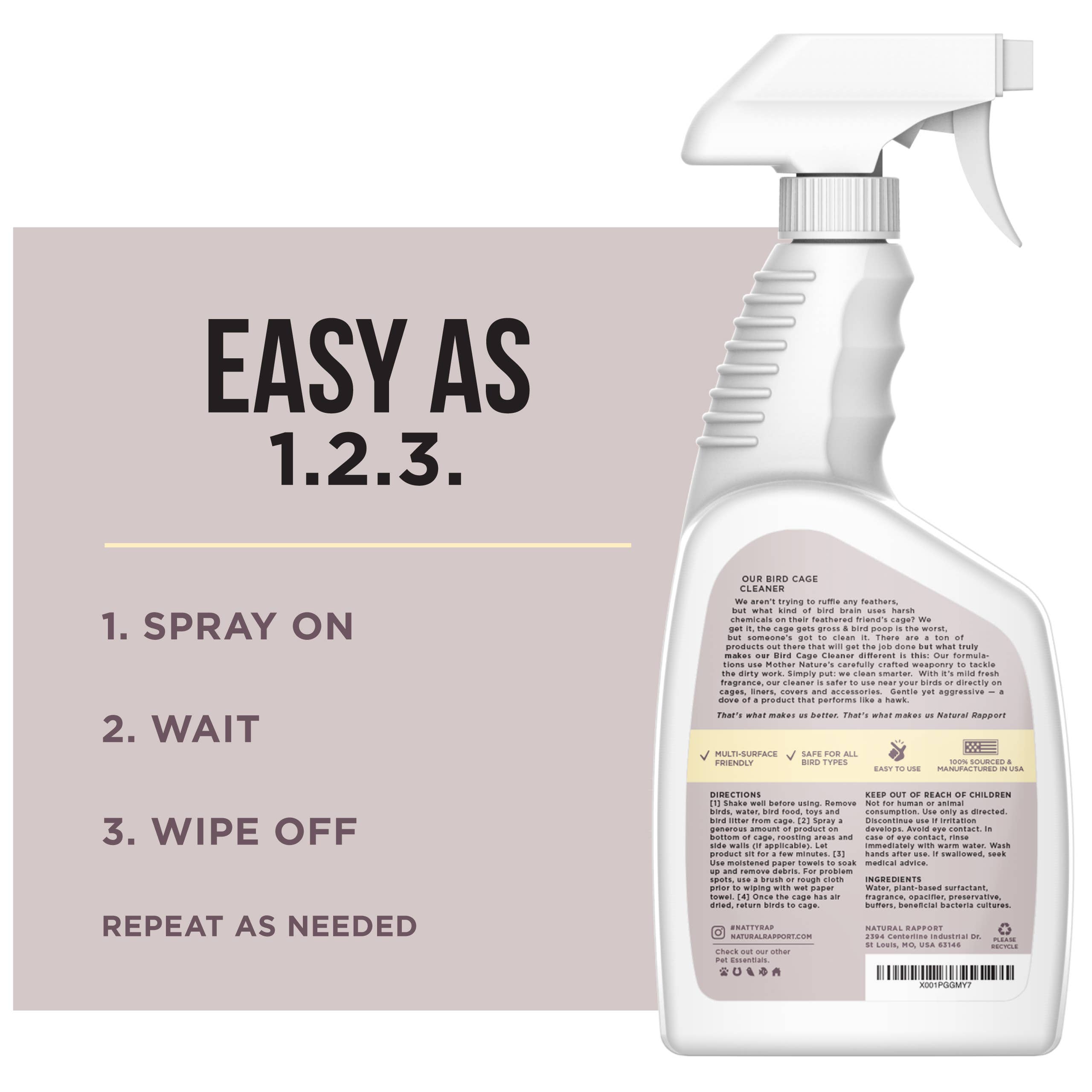 The Only Bird Cage Cleaner You Need