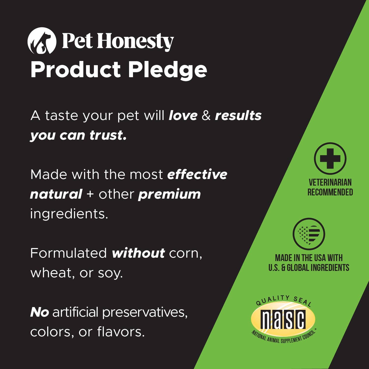 Pet Honesty - Grass Green (Duck Flavor)