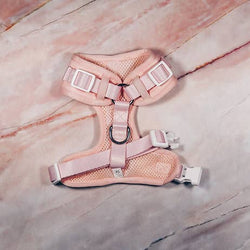 PETs R US - Adjustable No Pull Dog Harness, Baby Pink: XS