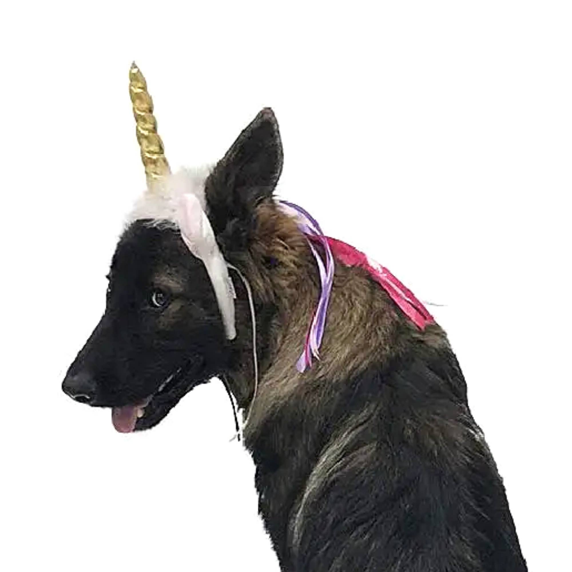 Midlee Designs - Midlee Dog Unicorn Headband Halloween Costume