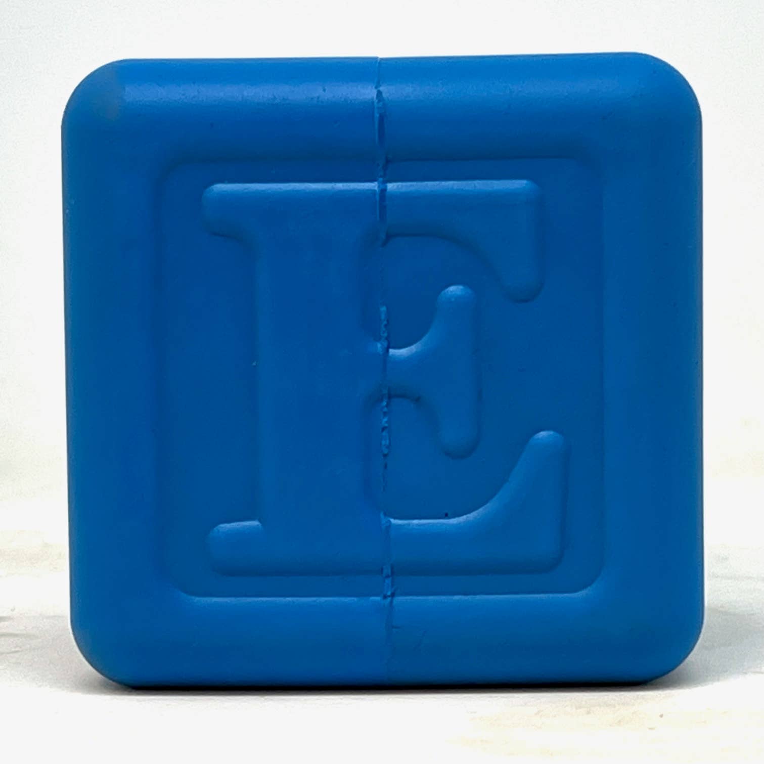 SodaPup Dog Toys - Love Cube Durable Rubber Chew Toy & Treat Dispenser