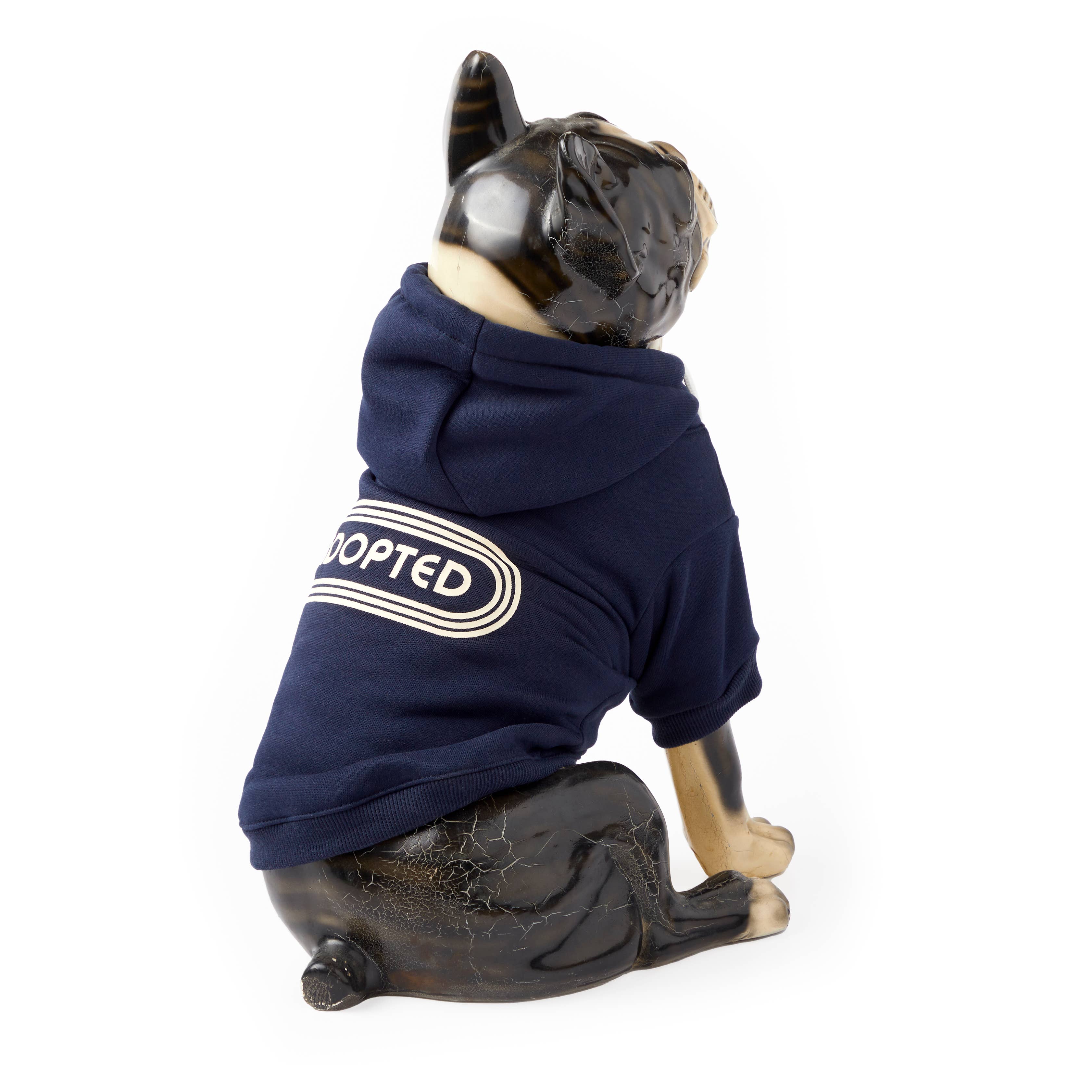 Adopted Dog Hoodie: M