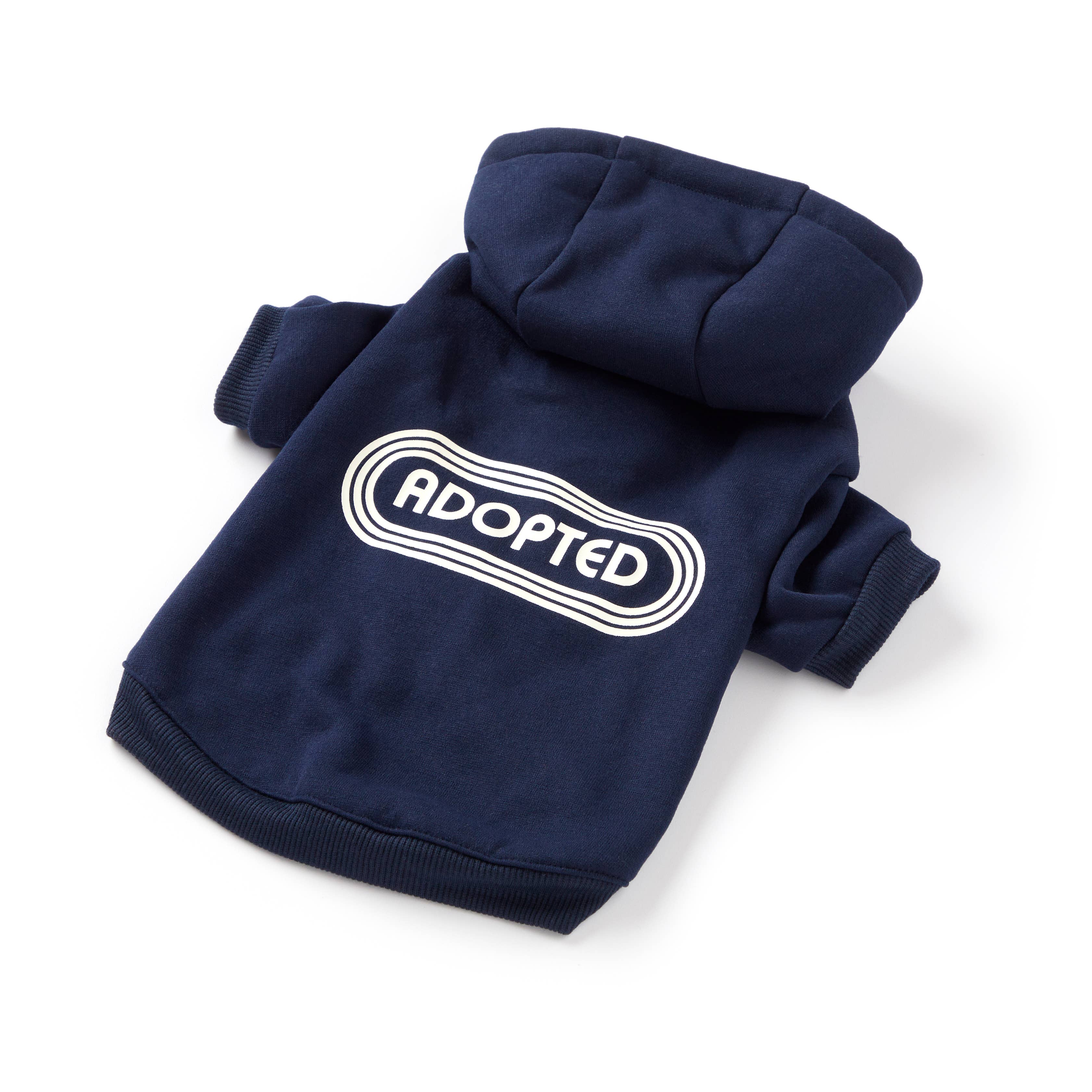 Adopted Dog Hoodie: S