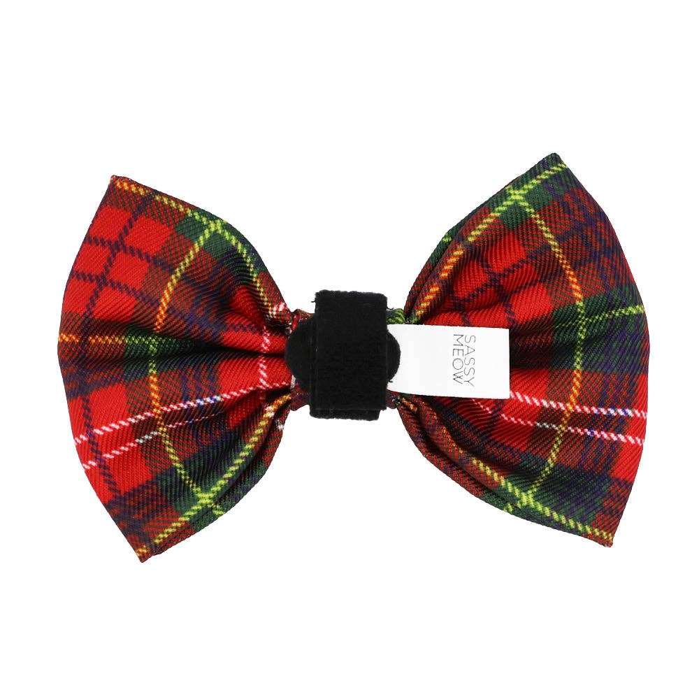 SASSY WOOF - Cat Bowtie - Deck the Paws (Christmas)