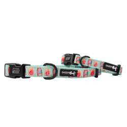 SASSY WOOF - Dog Collar - Spread The Love: S