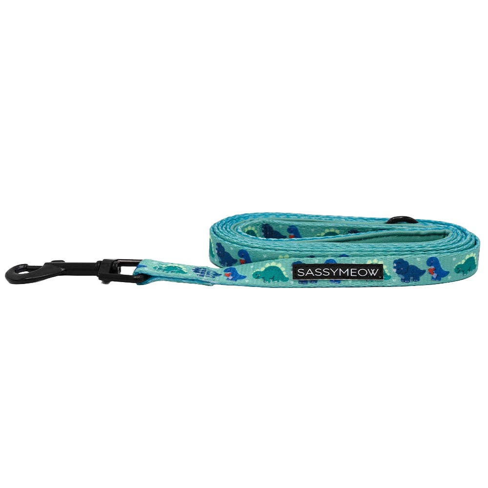 SASSY WOOF - Cat Leash - Dino Darling