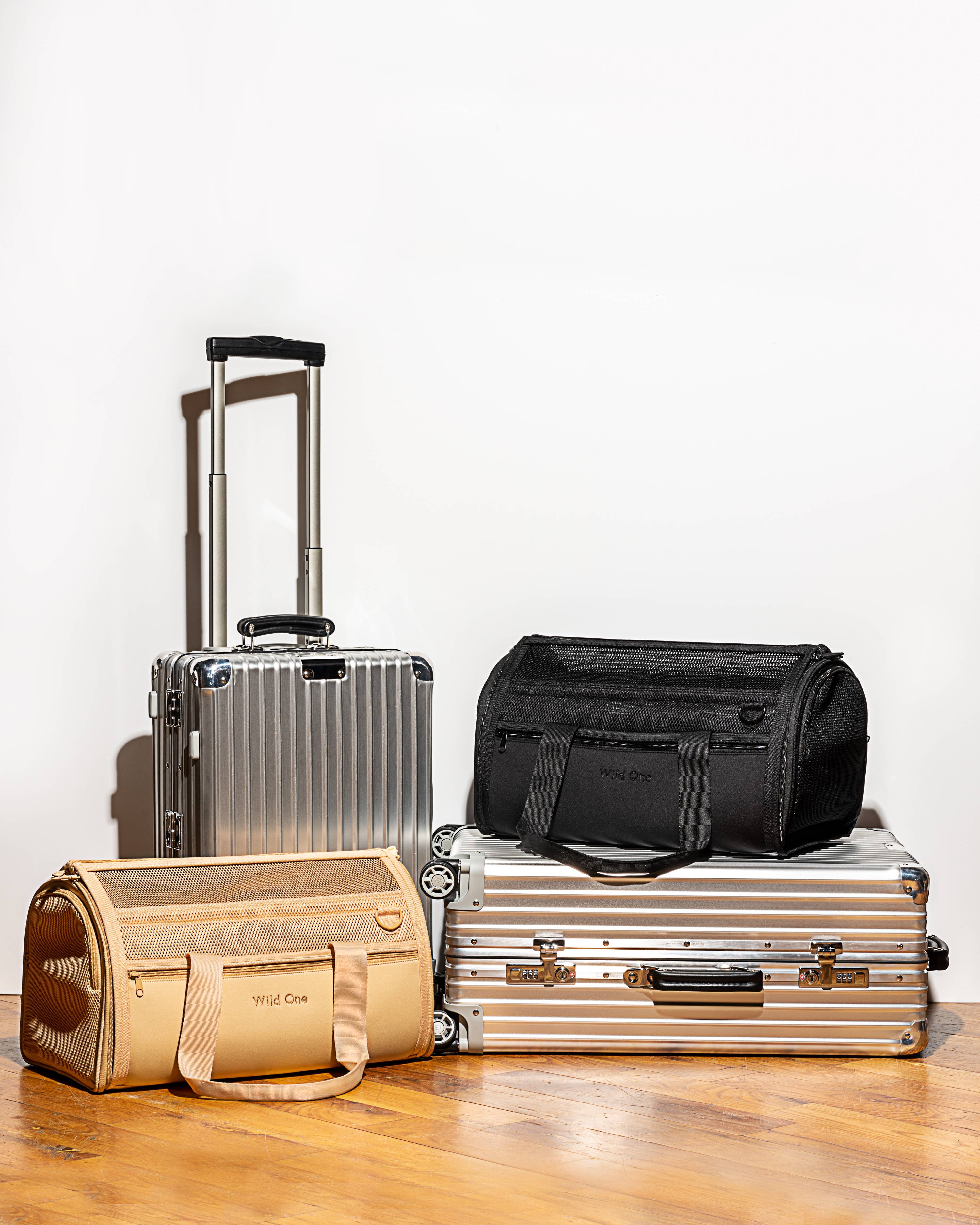 Wild One - Travel TSA Compliant Pet Dog Carrier: Tan