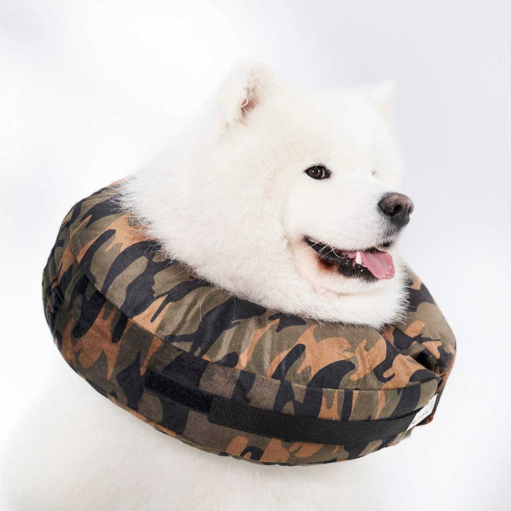 Comfurt Collar - Camo - Pet Recovery Collar: XL