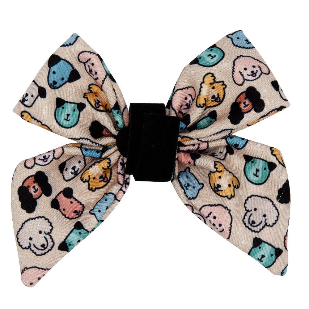 SASSY WOOF - Dog Sailor Bow - Mixed With Love