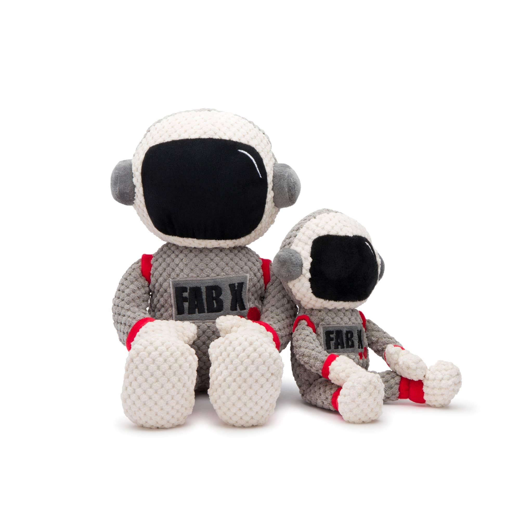 fabdog - Astronaut Floppy Plush Dog Toy: Small