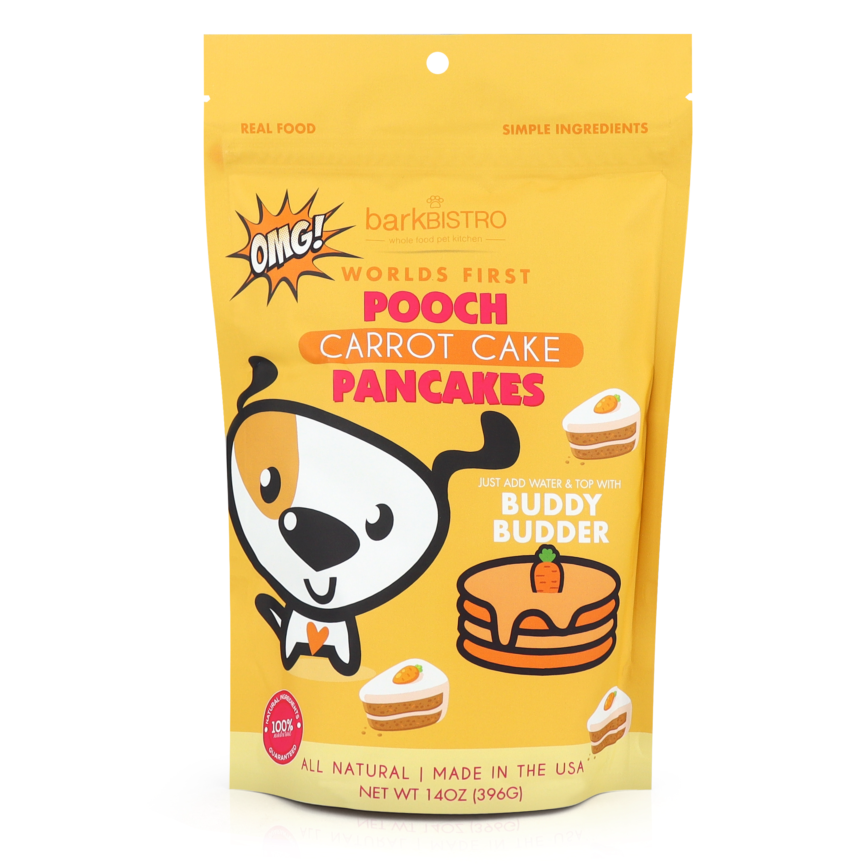 Bark Bistro - Dog Pancakes Dessert Pancakes Flavor Pack Case 12