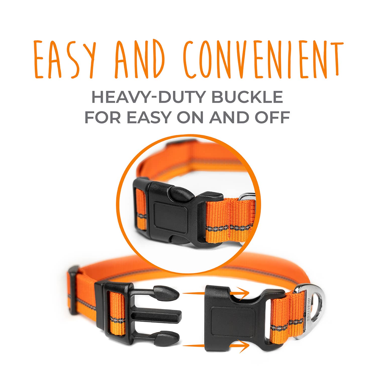 Mighty Paw - Standard Reflective Colorblast Dog Collar: Green / Medium