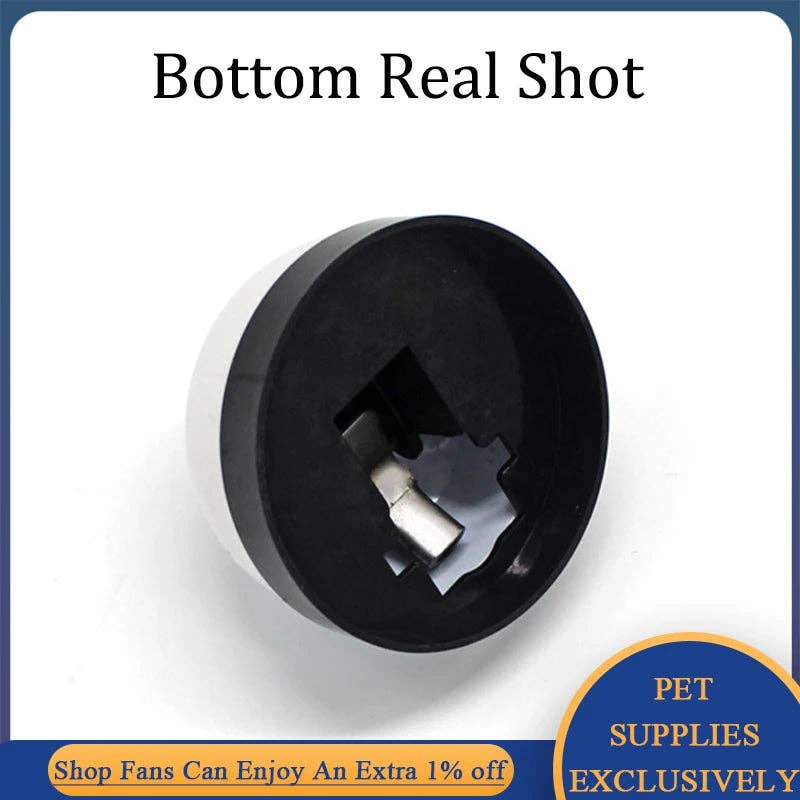 YIKELEATHER - Pet Interactive Bell Toy Dog Training Called Dinner Small Bell Puppy Feeding Reminder Simple Solid Color Ring Teddy Dog Products: Black Bells