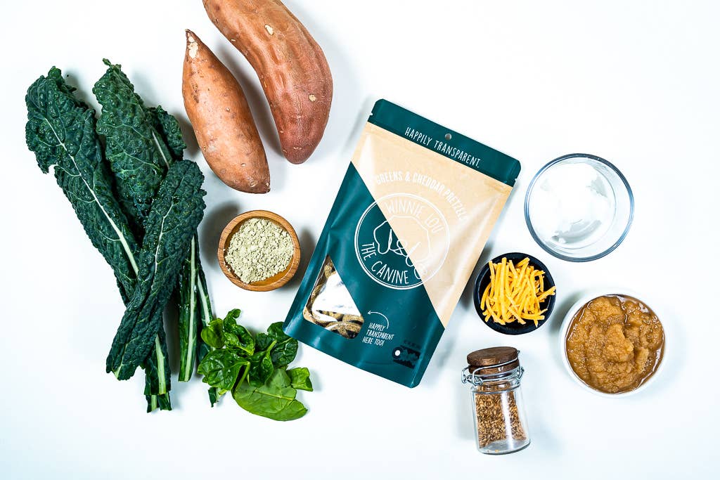 Winnie Lou - The Canine Co. - Greens & Cheddar Pretzels