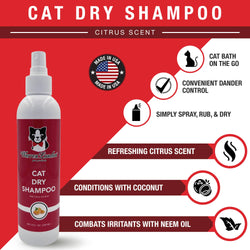 Cat Dry Shampoo - Citrus