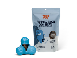 West Paw Air-Dried Bison Lung Single-Ingredient Dog Treats