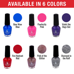 Dog Nail Polish In A Bottle - All 6 Colors