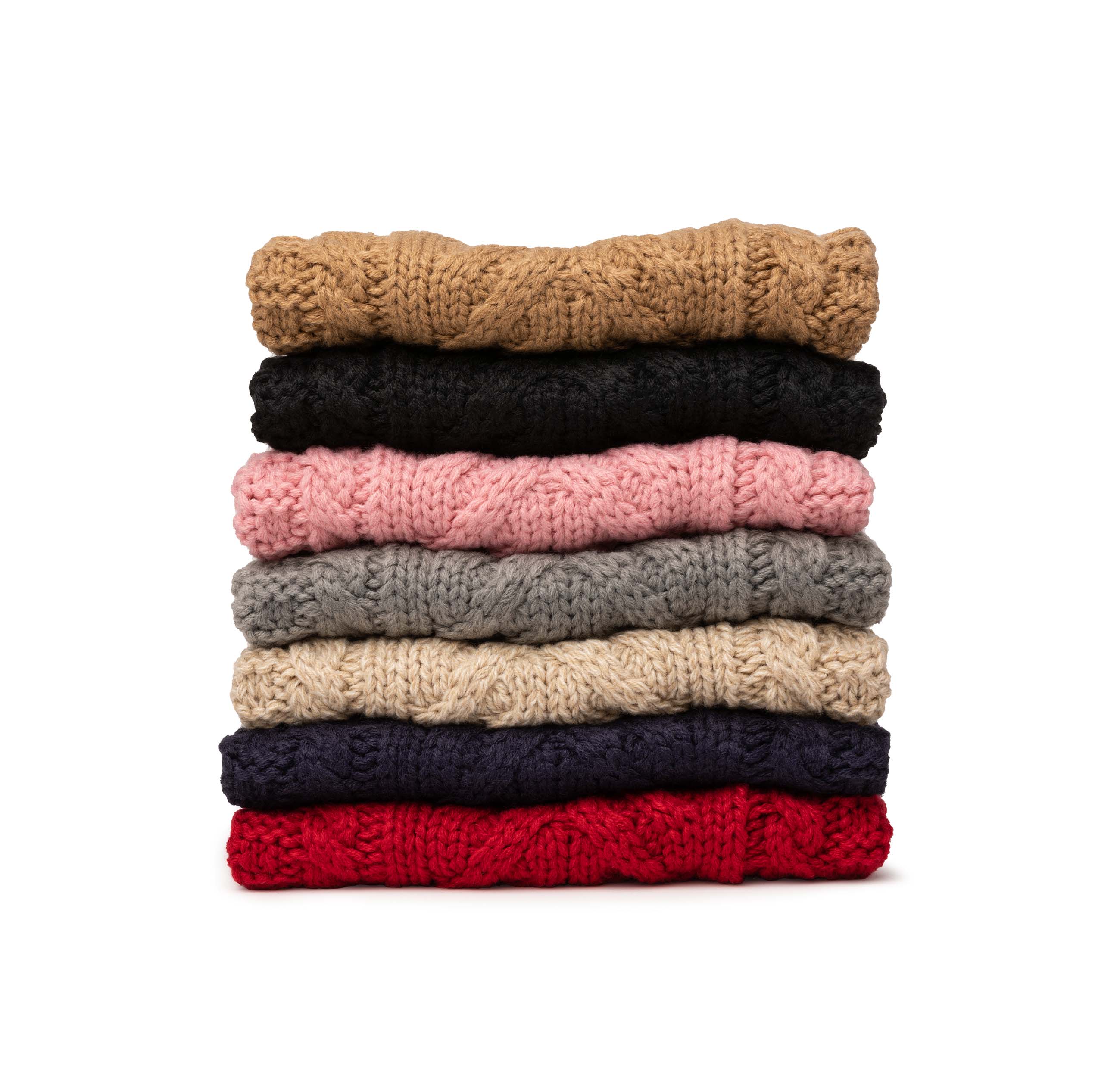 fabdog - Pink Super Chunky Dog Sweater: 10 "