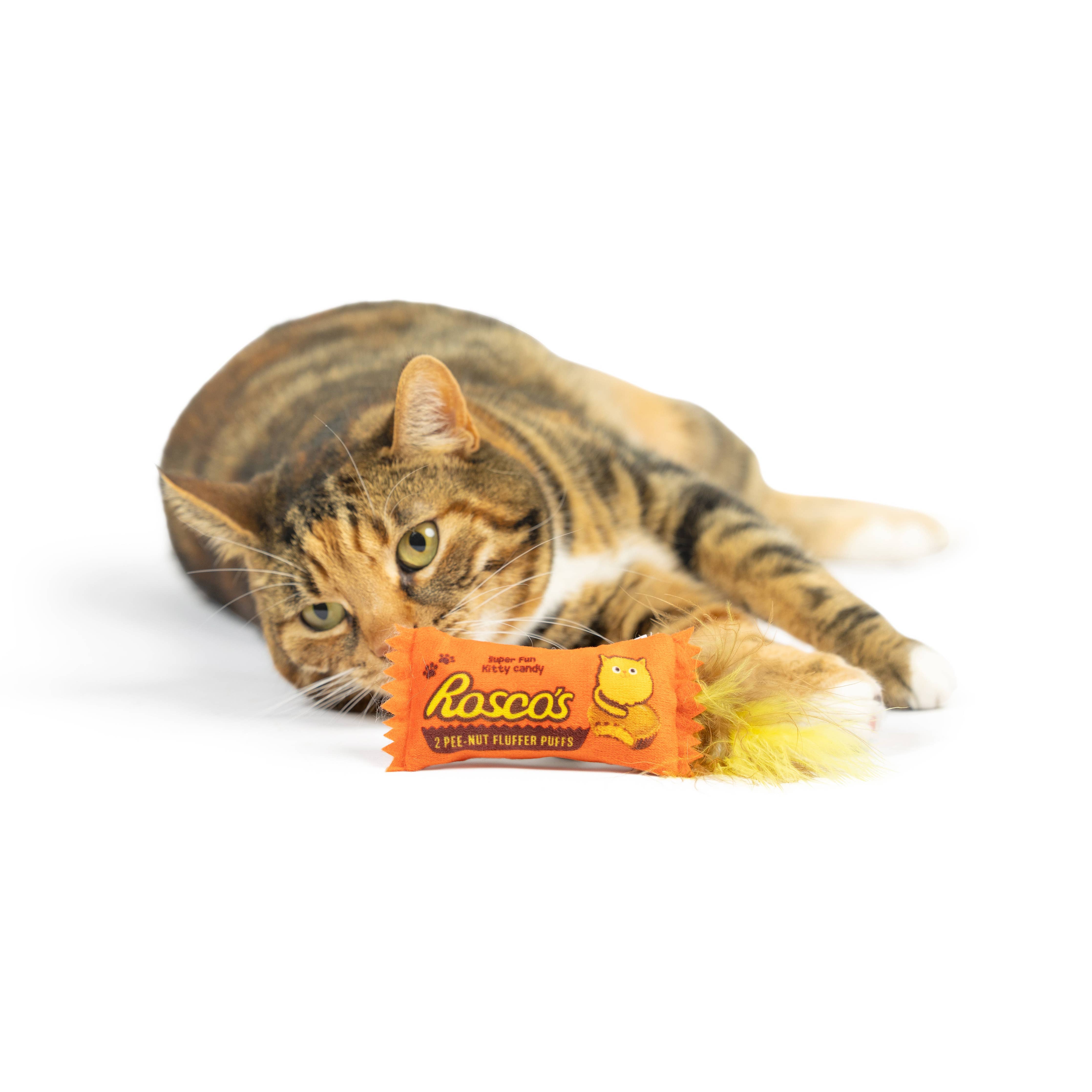 Huxley & Kent - Roscos Fluffer Puffs Cat Toy: One Size