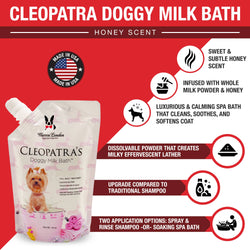 Cleopatra's Doggy Milk Bath - Two Sizes: 12 oz