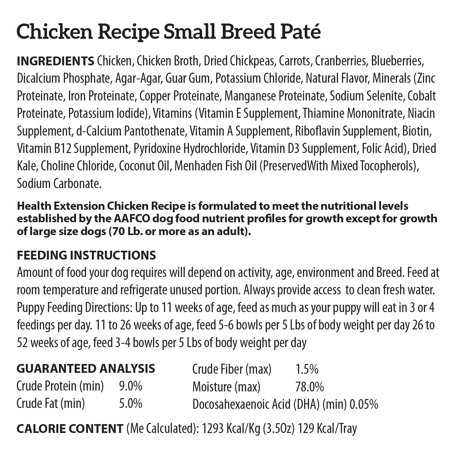 Health Extension Pet Care - Little Cups Chicken for Small Breeds Variety Pack: Chicken & Turkey Variety Pack - Small Breed 3.5oz