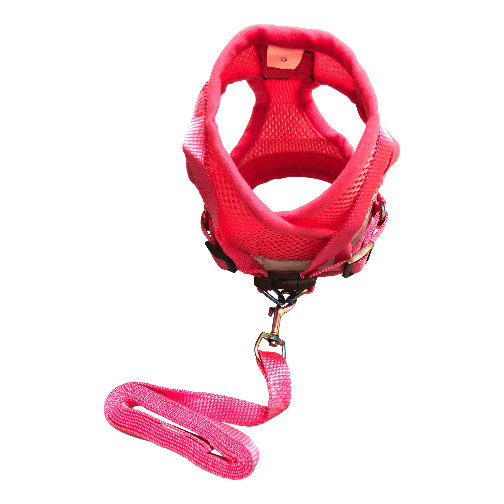 Travel Cat | Your Cat Backpack - "The Purrfectly Pink" Iridescent Harness & Leash Set: EXTRA SMALL