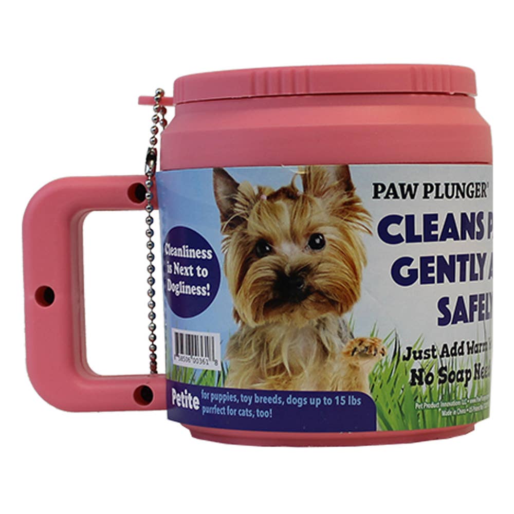 Paw Plunger®: Petite (5.25" L x 3.5" W x 4" H) / Black
