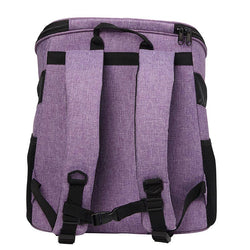 Travel Cat | Your Cat Backpack - "The Fat Cat" Mini Cat Backpack - Purple