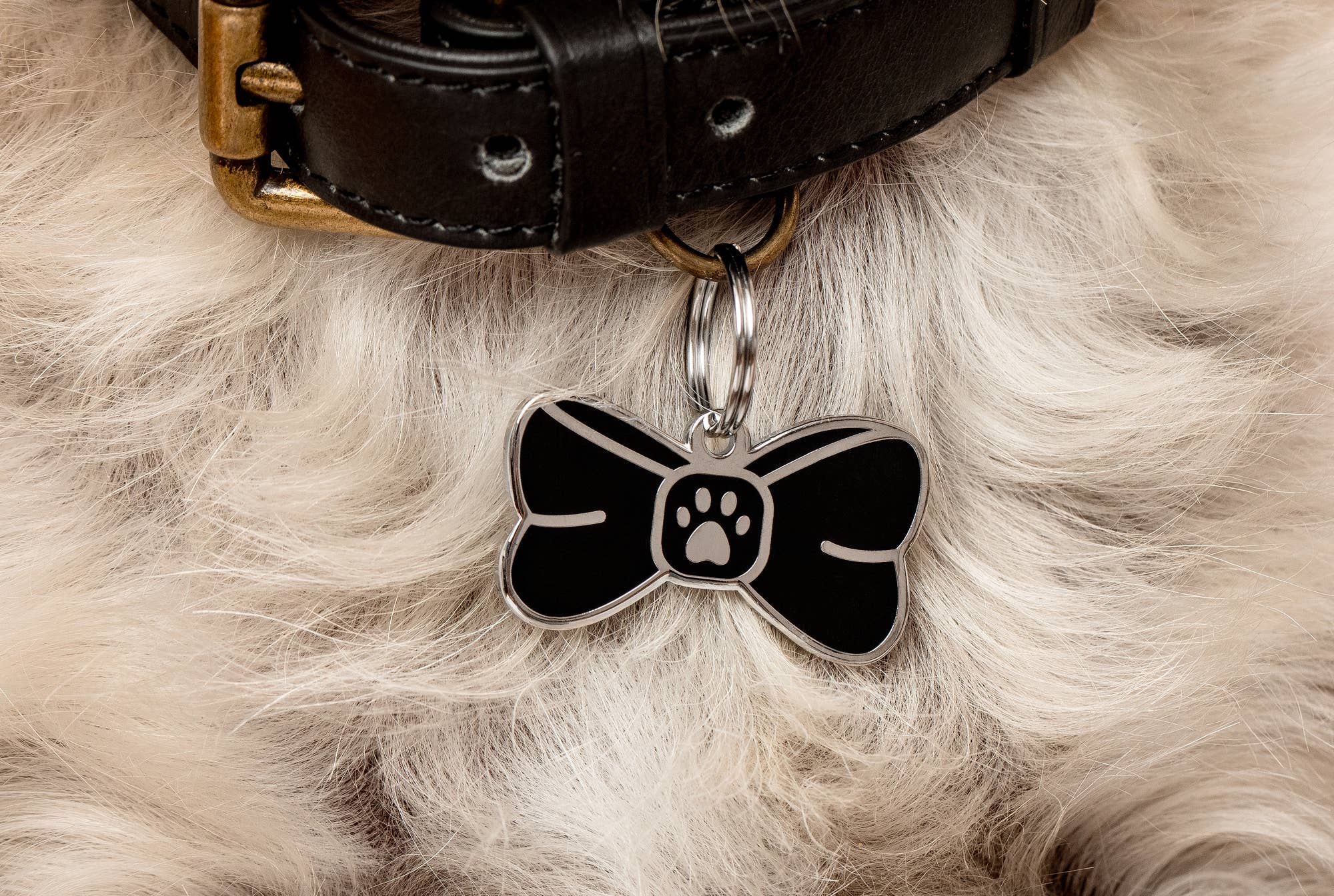 Bowtie Pet ID Tag