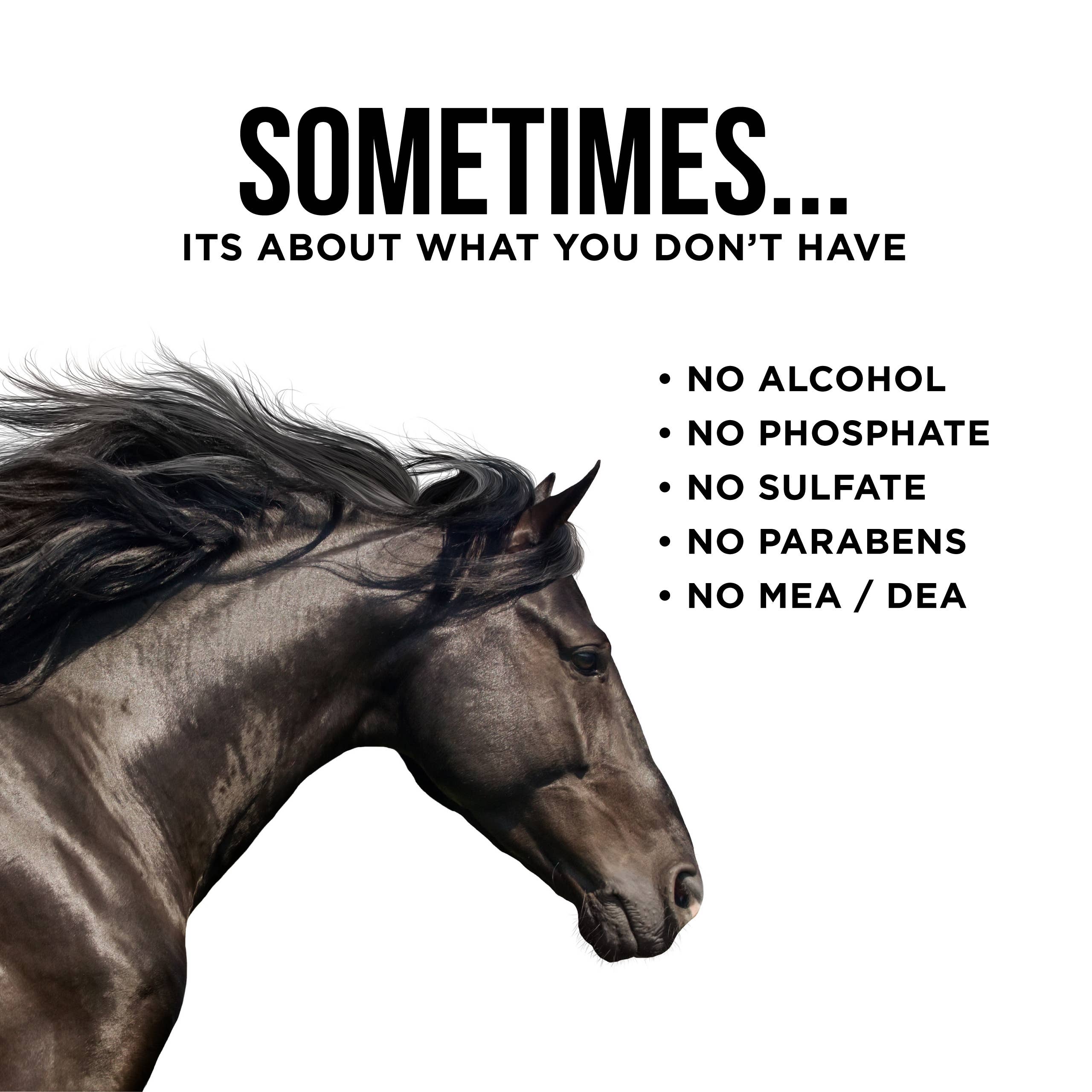 The Only Equine Wash Horses Need: 16 oz bottle