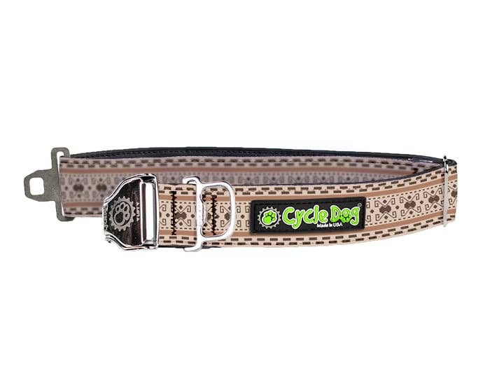 Cycle Dog - Dude Sweater Dog Collar: Latch-Lock Metal Buckle / Standard / Large 17-27” (43-69 cm)