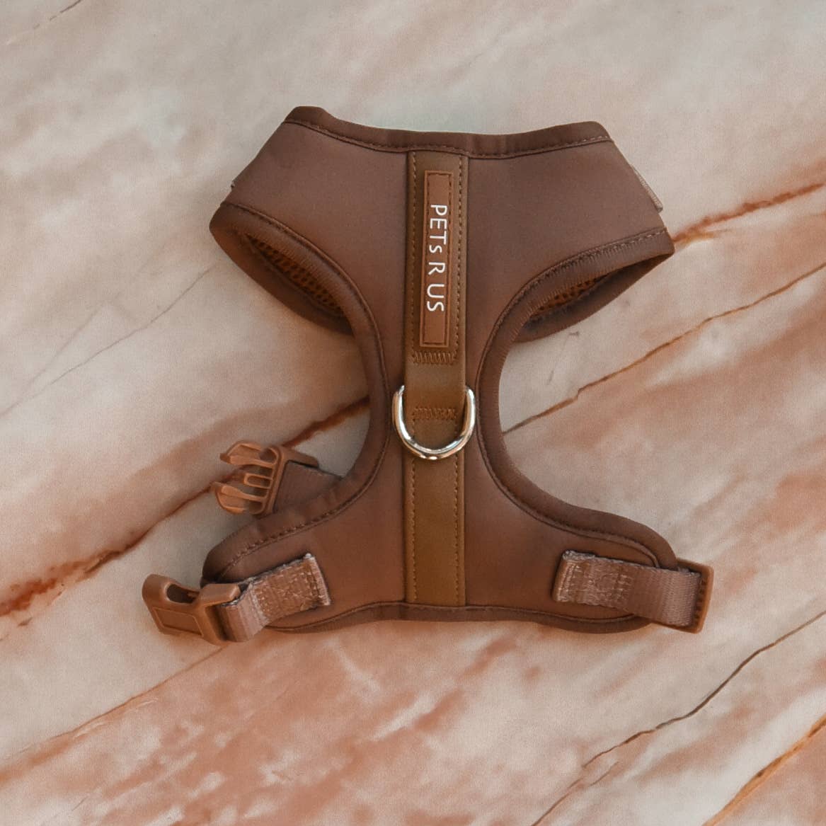PETs R US - Adjustable No Pull Dog Harness, Brown Bronze: XS