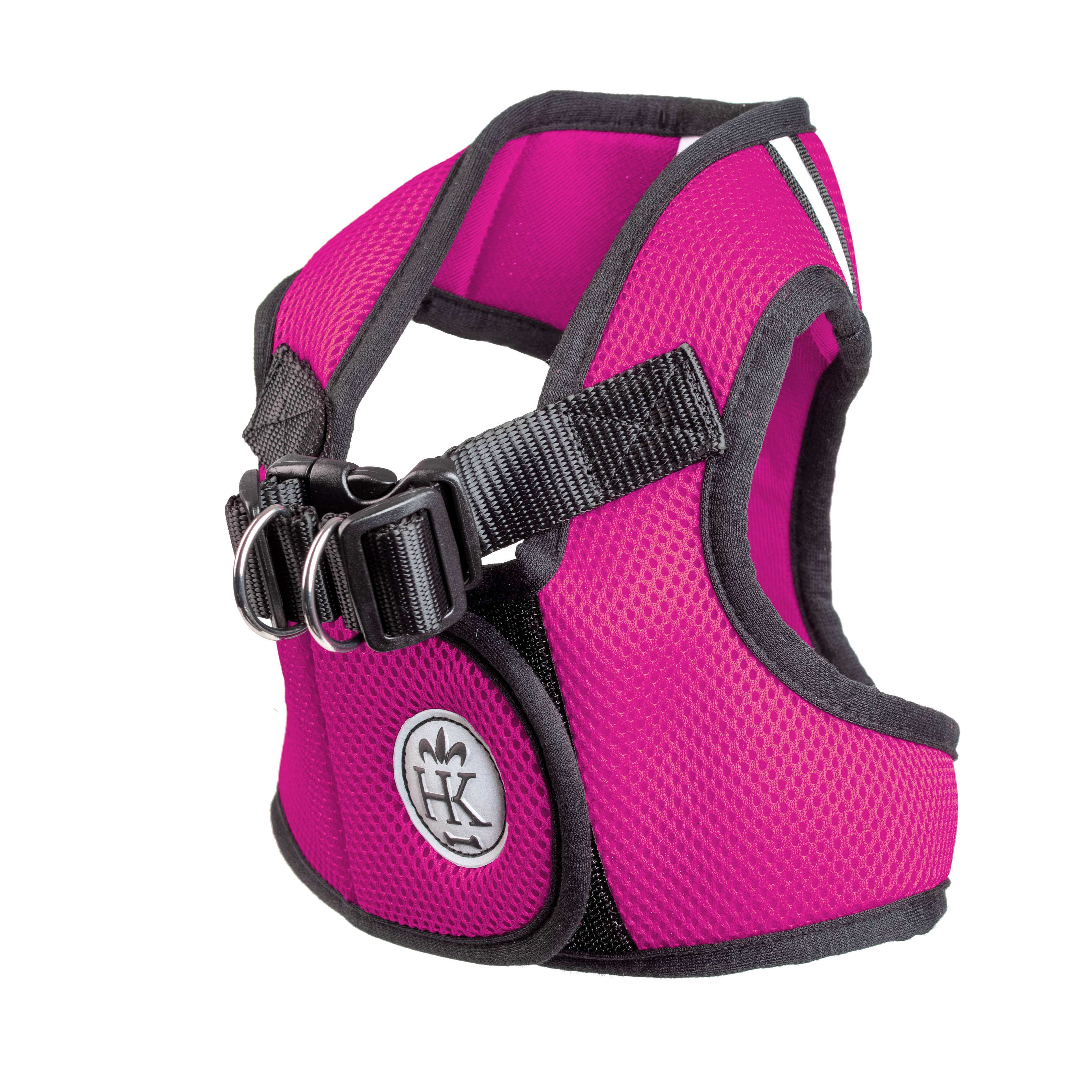 Huxley & Kent - Hudson Harness Raspberry: XS (6-10lbs)