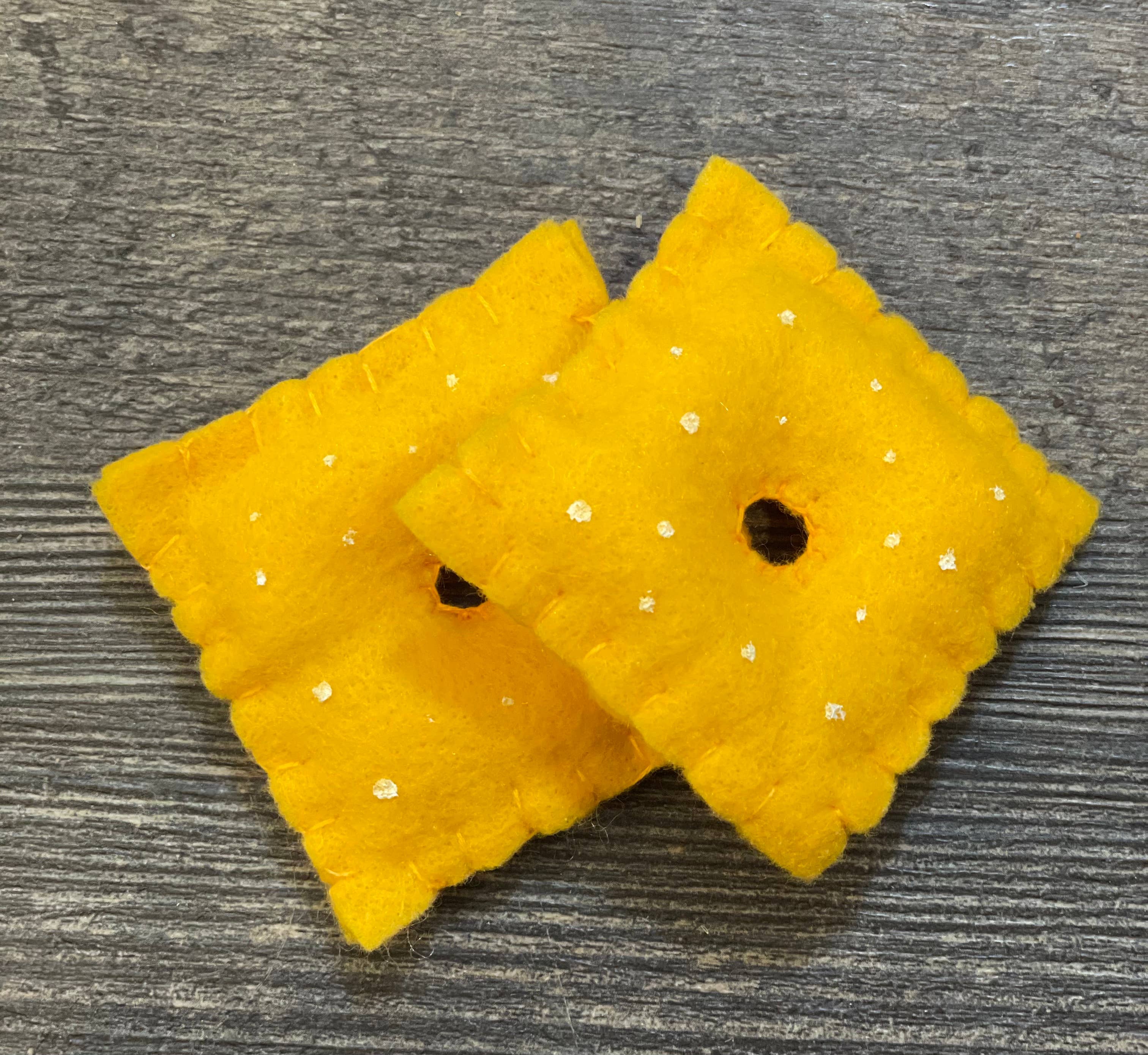 Rosemary's Baby MEK - Cheeze cracker catnip toy