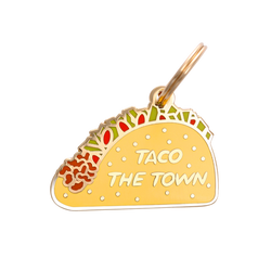 Taco the Town Pet ID Tag