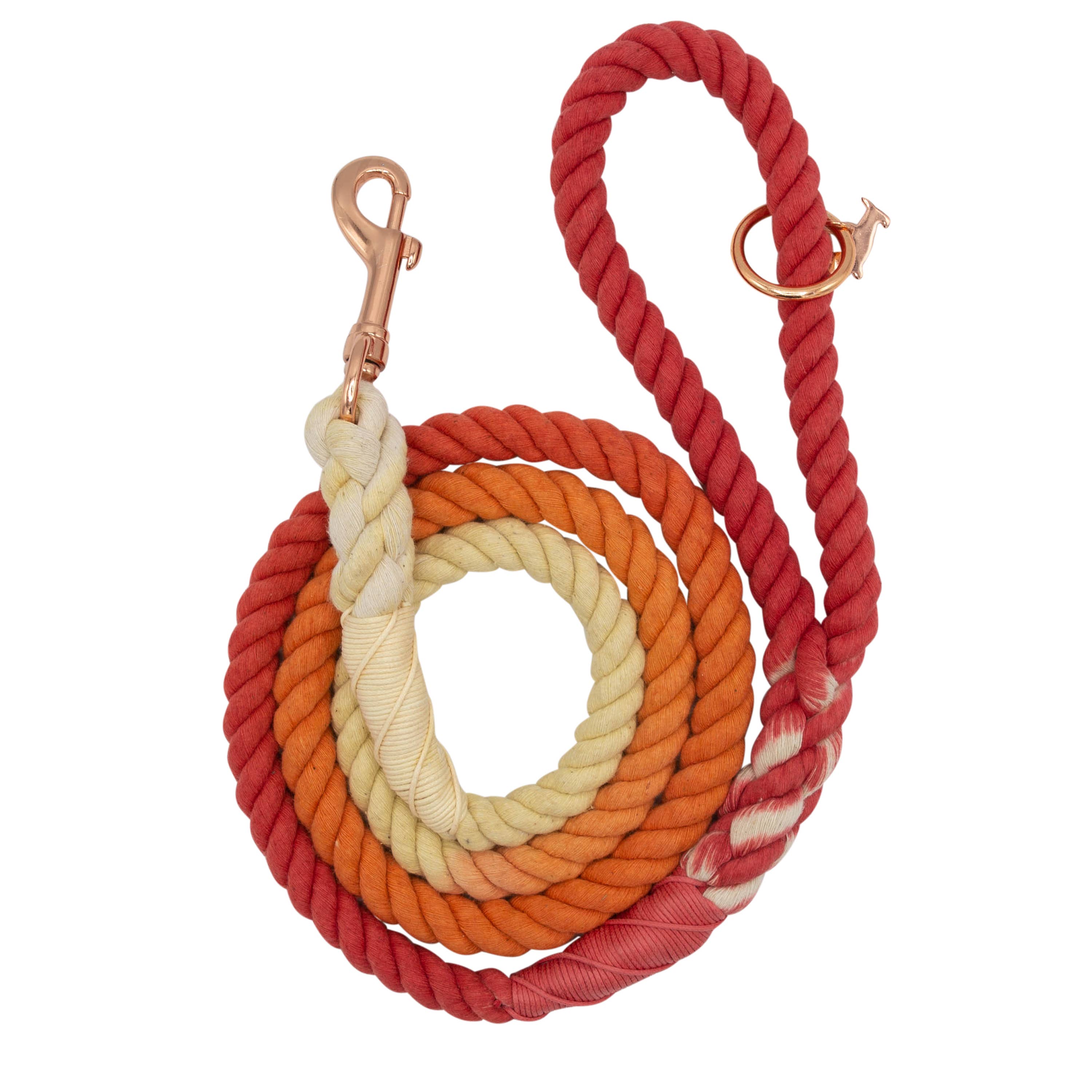 SASSY WOOF - Dog Rope Leash - Sunrise