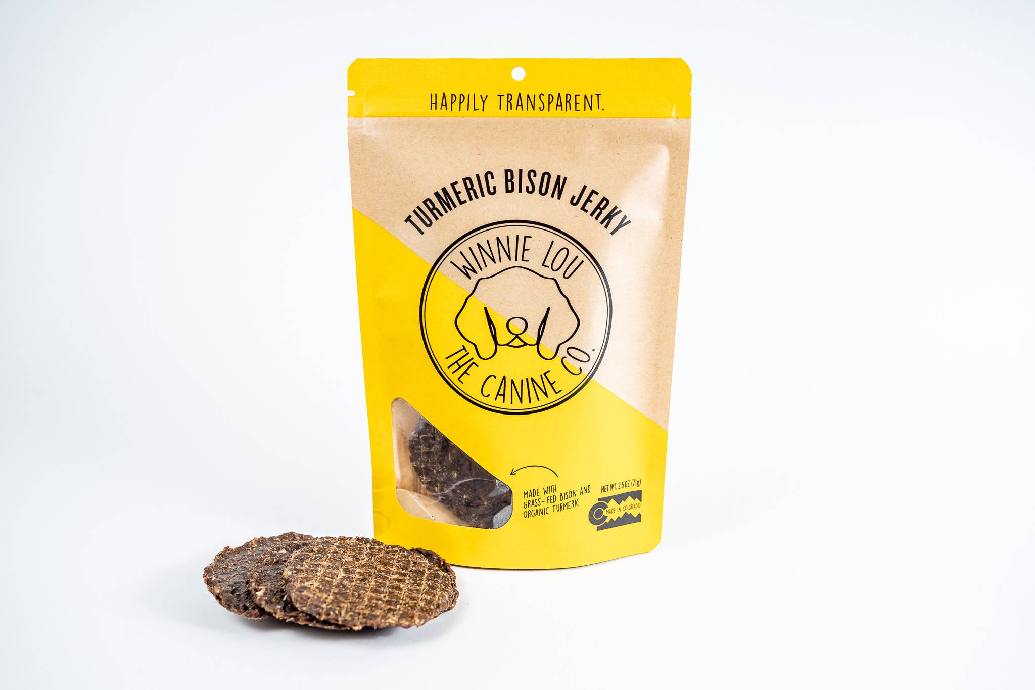 Winnie Lou - The Canine Co. - Turmeric Bison Jerky