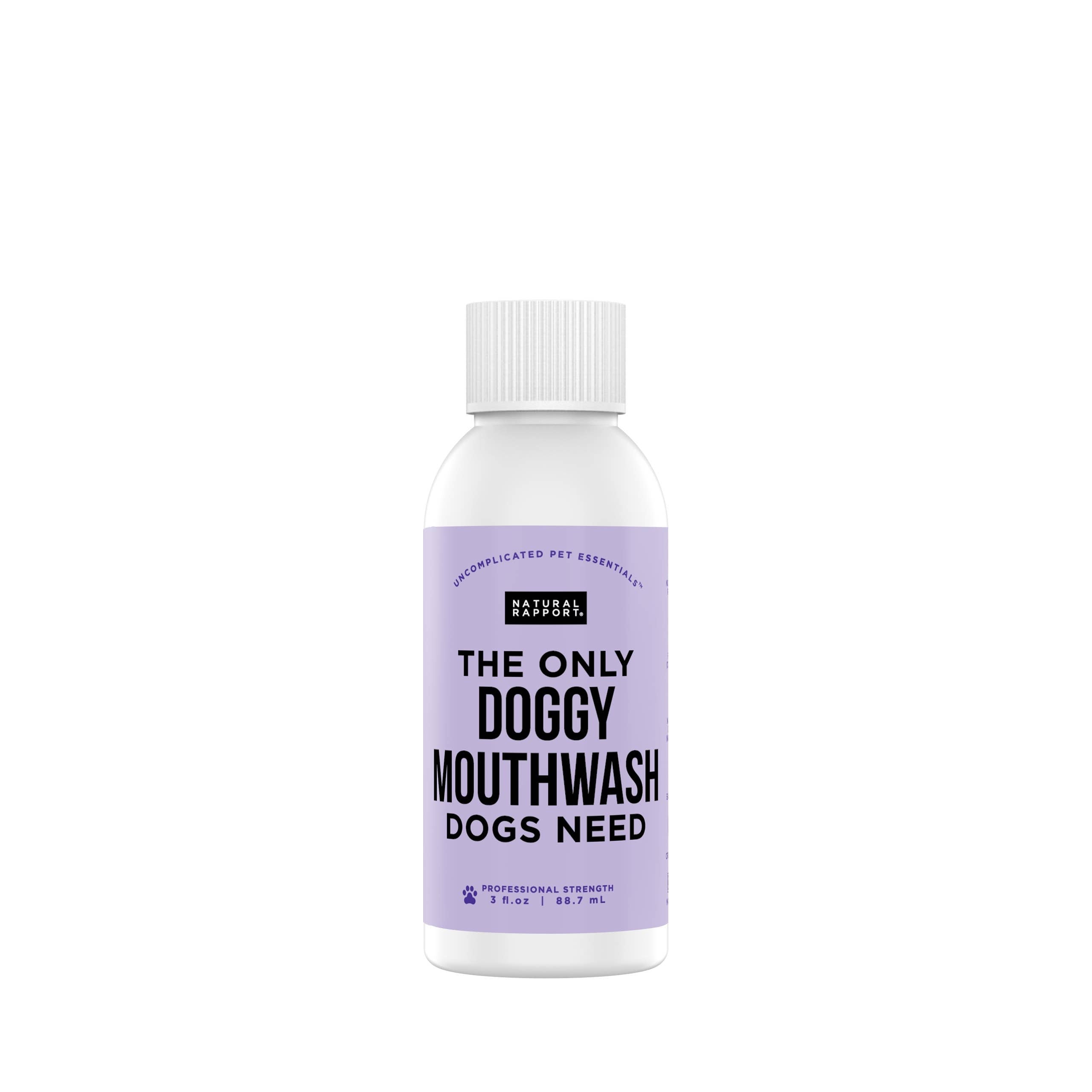 The Only Doggy Mouthwash Dogs Need: 3 ounce