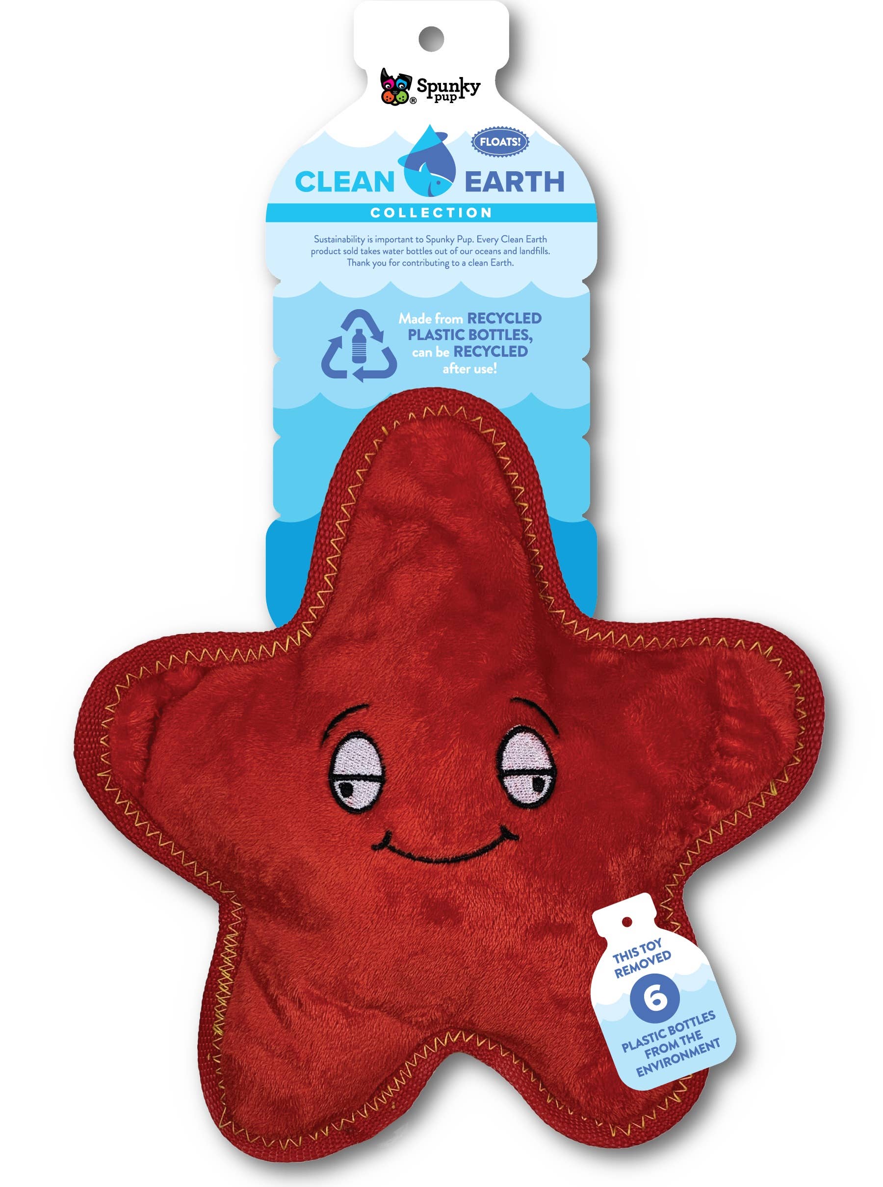 Clean Earth Plush Starfish-large