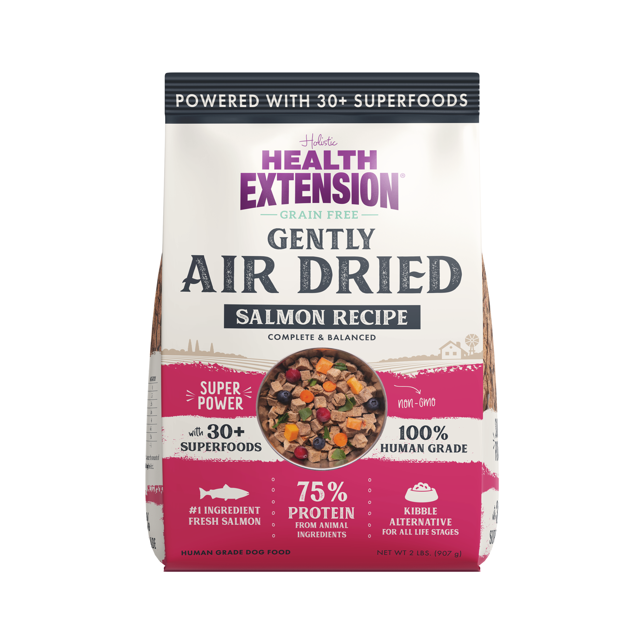 Health Extension Pet Care - Gently Air Dried Salmon Recipe